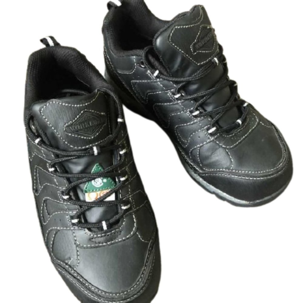 Green Triangle CSA Approved Steel Toe Shoes